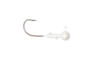 Image of Lunkerhunt Gamefish Ball Head Jig, Gloss White, 1/8 oz, JGFBG101