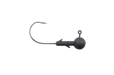 Image of Lunkerhunt Gamefish Ball Head Jig, Matte Black, 1/4 oz, JGFBT303