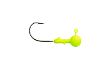 Image of Lunkerhunt Gamefish Ball Head Jig, Matte Chartreuse, 1/8 oz, JGFBT102