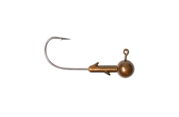 Image of Lunkerhunt Gamefish Ball Head Jig, Metallic Brown, 1/2 oz, JGFBM505