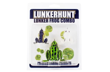 Image of Lunkerhunt Lunker Frog Combo, Assortment, 2.25in &amp; 1/2 oz, LFCOM01