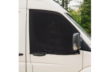 Image of Luno Camper Van Window Screens, Black, VWS-001-R1