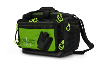 Image of Lure Lock Soft Sided Bag &amp; 5 Medium Boxes w/Tak Liner Pack Combo, Clear/Green, Green/Black, LLPKC