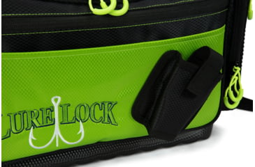 Image of Lure Lock Soft Sided Bag &amp; 5 Medium Boxes w/Tak Liner Pack Combo, Clear/Green, Green/Black, LLPKC