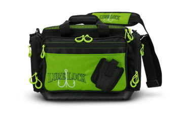 Image of Lure Lock Soft Sided Bag &amp; 5 Medium Boxes w/Tak Liner Pack Combo, Clear/Green, Green/Black, LLPKC