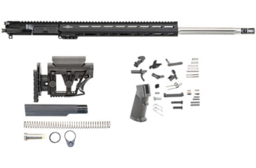 Image of Luth-AR 24 in Bull Rifle kit minus Lower Receiver w/coll. Stock, M-Lok, Black, Carbine, RKB-24-3M