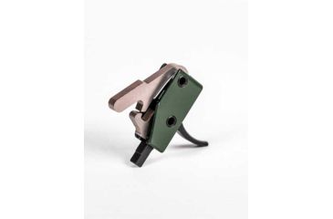 Image of Luth-AR AR-15 Velocity Classic Trigger - Curved, 3lb, Black V1001T