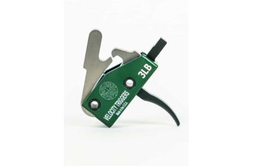 Image of Luth-AR AR-15 Velocity Classic Trigger - Curved, 3lb, Black V1001T