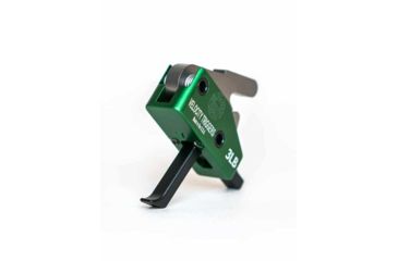 Image of Luth-AR AR-15 Velocity Classic Trigger - Straight with Finger Stop, 3lb, Black V3004T