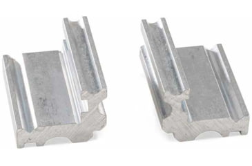 Image of Luth-AR Barrel Vise Jaws AR-15/M16, Silver Brushed, VJ-01