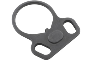 Image of Luth-AR M4 Buttstock w/Rear Sling Swivel and Retro Latch Plate, Black, Carbine, BS-M4-ADP