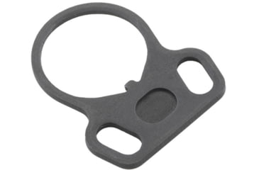 Image of Luth-AR M4 Buttstock w/Rear Sling Swivel and Retro Latch Plate, Black, Carbine, BS-M4-ADP