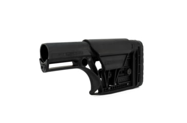Image of Luth-AR MBA-1 Modular Buttstock Assembly w/ 3-Axis Butt Plate, Black, MBA-1-3AX