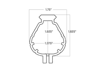 Image of Luth-AR Palm Handguard - Smooth 15 in HG-S-15
