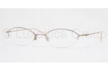 Image of Luxottica LU6538 Bifocal Eyeglasses Matte Gold Frame / 50 mm Prescription Lenses, 3033-5019, Select Frame Color / Lens Diameter Matte Gold Frame / 50 mm Prescription Lenses