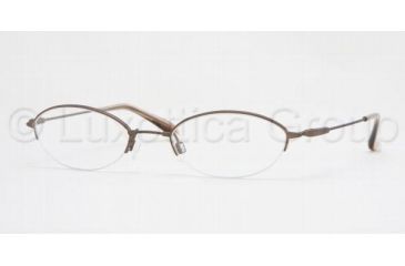 Image of Luxottica LU6538 Bifocal Eyeglasses Matte Bronw Frame / 50 mm Prescription Lenses, 3040-5019