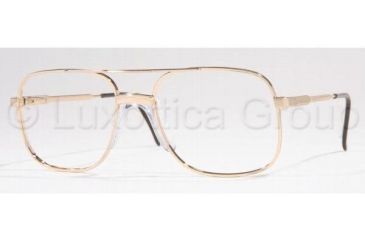 Image of Luxottica Eyeglasses LU1020U with No Line Progressive Rx Prescription Lenses 00GP-5417 - Gold 