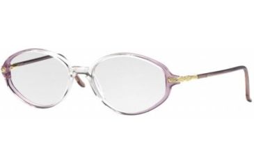 Image of Luxottica Eyeglasses LU4283-L1054-5216 with Lined Bifocal Rx Prescription Lenses 52 mm Lens Diameter / Transparent Violet Gradient Frame