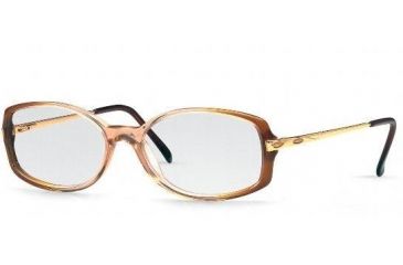 Image of Luxottica Eyeglasses LU4302-M866-5215 with Lined Bifocal Rx Prescription Lenses 52 mm Lens Diameter / Dark Brown Frame