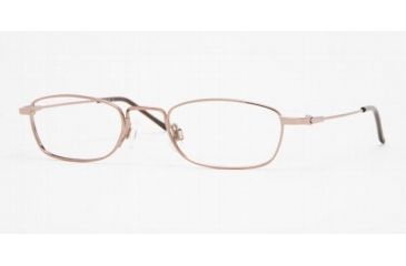 Image of Luxottica Rx Prescription Eyeglasses LU6526-3025-4719 47 mm Lens Diameter / Light Brown Frame