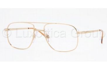 Image of Luxottica LU 1222T Eyeglasses Styles, 00GP Gold Frame w/Non-Rx 54 mm Diameter Lenses, 00GP-5417