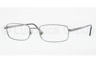 Image of Luxottica Eyeglasses LU1328T with No-Line Progressive Rx Prescription Lenses, Select Frame Color / Lens Diameter F203 Gunmetal Frame / 52 mm Prescription Lenses