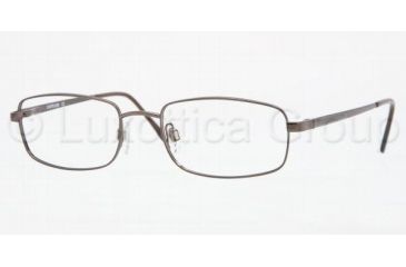Image of Luxottica Eyeglasses LU1328T with No-Line Progressive Rx Prescription Lenses, Select Frame Color / Lens Diameter F222 Gunmetal Frame / 52 mm Prescription Lenses