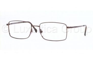 Image of Luxottica LU1338T SV Prescription Eyeglasses Dark Brown Frame / 55 mm Prescription Lenses, T288-5518