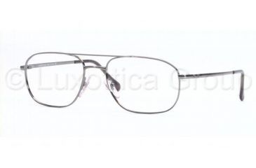 Image of Luxottica LU 1339T Eyeglasses Styles - Gunmetal Frame w/Non-Rx 53 mm Diameter Lenses, F203-5318