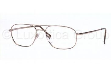 Image of Luxottica LU 1339T Eyeglasses Styles Shiny Copper Frame w/Non-Rx 55 mm Diameter Lenses, T126-5518