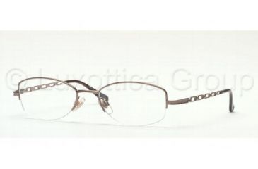 Image of Luxottica LU2264T SV Prescription Eyeglasses Copper/Brown Frame / 50 mm Prescription Lenses, T126-5018, Select Frame Color / Lens Diameter Copper/Brown Frame / 50 mm Prescription Lenses