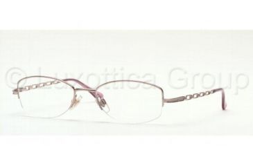 Image of Luxottica LU2264T SV Prescription Eyeglasses Pink/Bordeaux Frame / 50 mm Prescription Lenses, T359-5018, Select Frame Color / Lens Diameter Pink/Bordeaux Frame / 50 mm Prescription Lenses