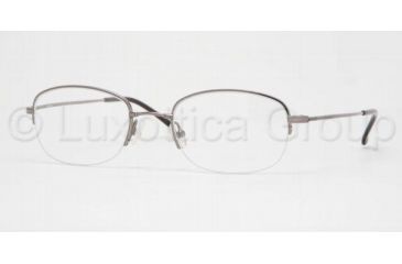 Image of Luxottica LU 6521 Eyeglasses Styles Gunmetal Frame w/Non-Rx 51 mm Diameter Lenses, 3001-5120, Luxottica LU 6521 Eyeglasses Styles Gunmetal Frame w/Non-Rx 51 mm Diameter Lenses