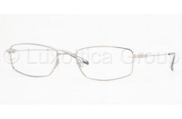 Image of Luxottica LU6539 Progressive Eyeglasses - Shiny Gun Demo Lens Frame / 51 mm Prescription Lenses, 3035-5118