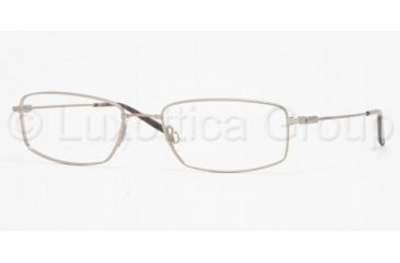 Image of Luxottica Eyeglasses LU6539 with No-Line Progressive Rx Prescription Lenses, Select Frame Color / Lens Diameter Taupe Frame / 51 mm Prescription Lenses