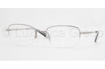 Image of Luxottica LU6540 Progressive Eyeglasses - Shiny Gun Demo Lens Frame / 53 mm Prescription Lenses, 3035-5319