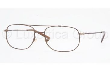 Image of Luxottica LU6543 Progressive Eyeglasses - Brown Frame / 55 mm Prescription Lenses, 3054-5517