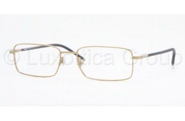 Image of Luxottica LU 6545 Eyeglasses Styles - Black Frame w/Non-Rx 55 mm Diameter Lenses, 3051-5517