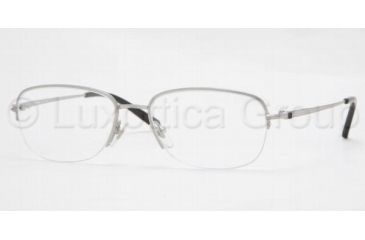 Image of Luxottica LU6554 SV Prescription Eyeglasses - Silver Demo Lens Frame / 53 mm Prescription Lenses, 3047-5317