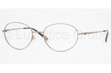 Image of Luxottica LU6555 Progressive Eyeglasses - Gold Demo Lens Frame / 51 mm Prescription Lenses, 3048-5118