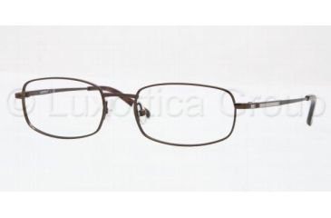 Image of Luxottica LU6558 SV Prescription Eyeglasses, Brown Frame / 52 mm Prescription Lenses, 3076 5218