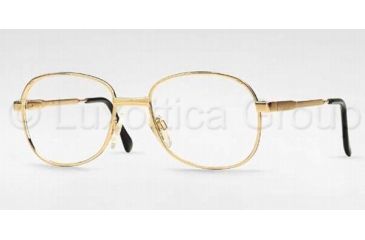 Image of Luxottica SANDRA LU2128 Progressive Prescription Eyeglasses 00GP-5417 - Gold 