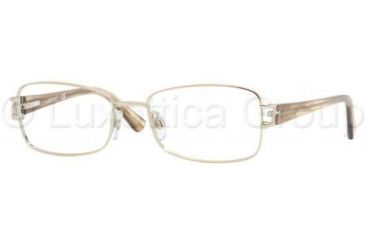 Image of Luxottica LU2285 Single Vision Prescription Eyewear T407-5417 - Light Gold 