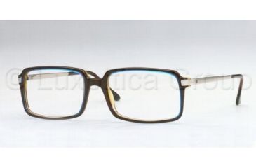 Image of Luxottica LU3186 Eyeglass Frames M625-5517 - Top Black On Havana 