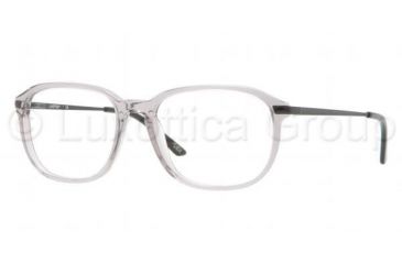 Image of Luxottica LU3209 Progressive Prescription Eyeglasses C535-5217 - Transparent Gray Frame