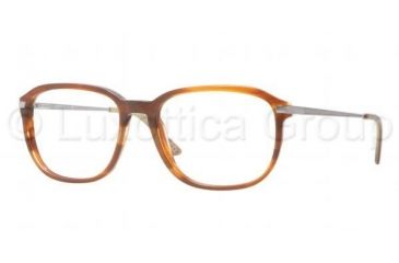 Image of Luxottica LU3209 Progressive Prescription Eyeglasses C536-5217 - Dark Steel Frame