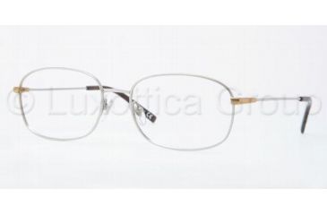 Image of Luxottica LU6563 Single Vision Prescription Eyeglasses 3062-5417 - Silver Frame