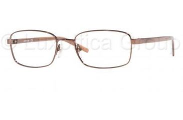 Image of Luxottica Titanium LC1395T Eyeglasses, Dark Brown Frame w/NonRx 54 mm Diameter Lenses, 4056 5418