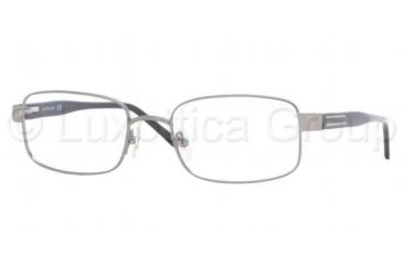 Image of Luxottica Titanium LC 1408T Eyeglasses Styles Matte Gunmetal Frame w/Non-Rx 53 mm Lenses, 4014S-5319, Luxottica Titanium LC 1408T Eyeglasses Styles Matte Gunmetal Frame w/Non-Rx 53 mm Lenses