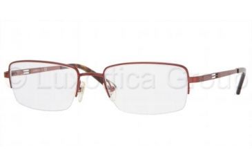 Image of Luxottica Titanium LC 1421T Eyeglasses, Bordeaux Frame w/NonRx 52 mm Diameter Lenses, 4036 5219